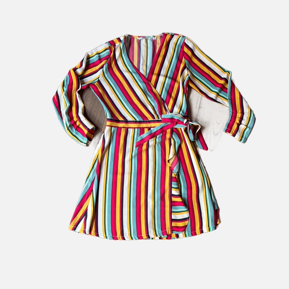 Only Brand Wrap Dress Size 34 (4)